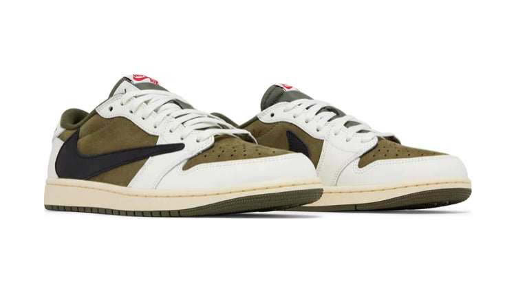 Jordan 1 Low x Travis Scott 'Medium Olive' – Hyper Kicks Mania